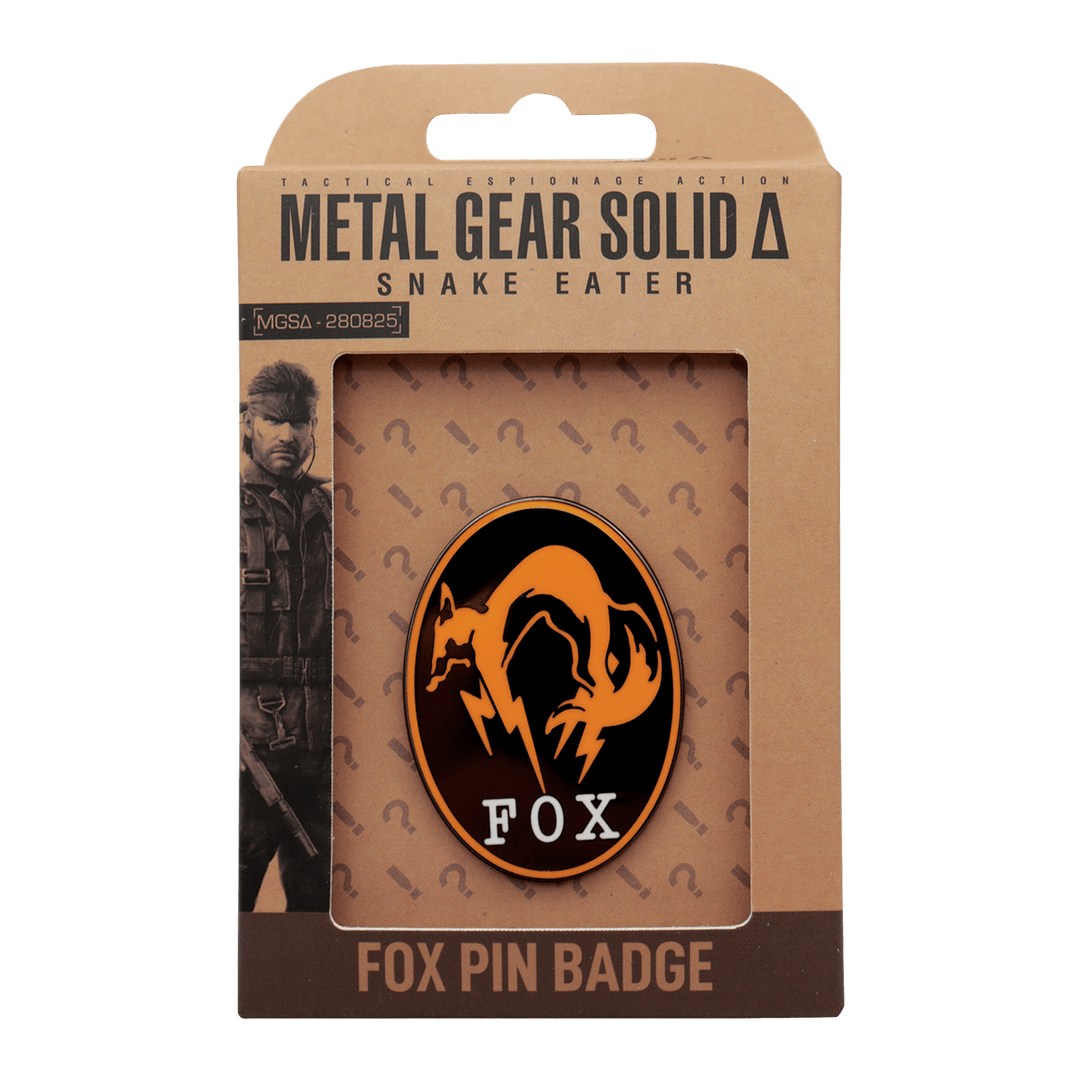 Metal Gear Solid : Delta FOX Pin Badge