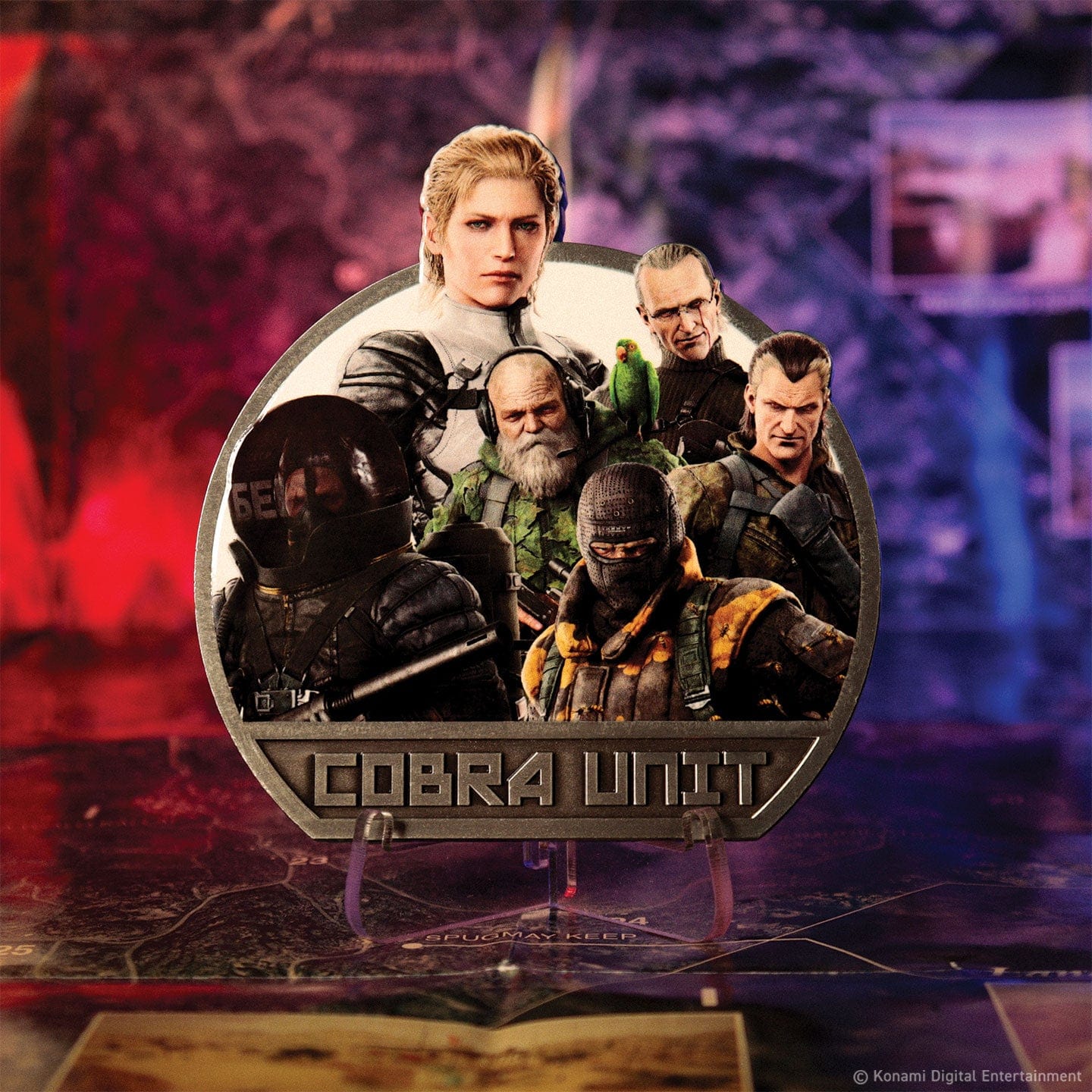 Metal Gear Solid : Delta Cobra Unit Medallion