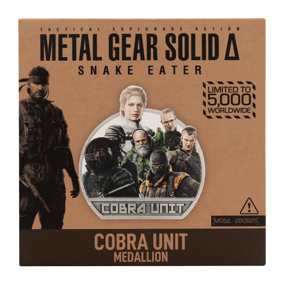 Metal Gear Solid : Delta Cobra Unit Medallion