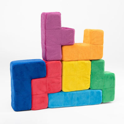 Official Tetris "Tetris Blocks" Stackable Plush Collectible Set