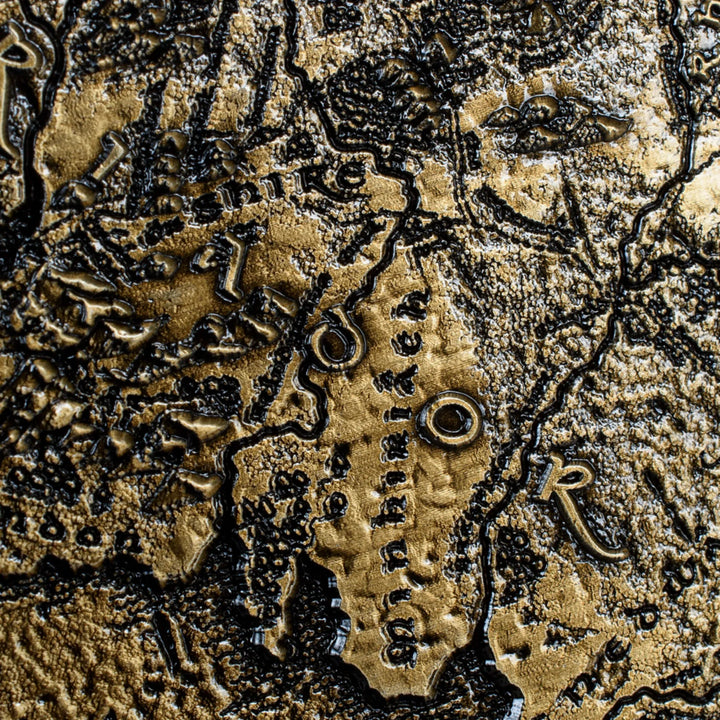 The Lord of the Rings: Middle Earth Map