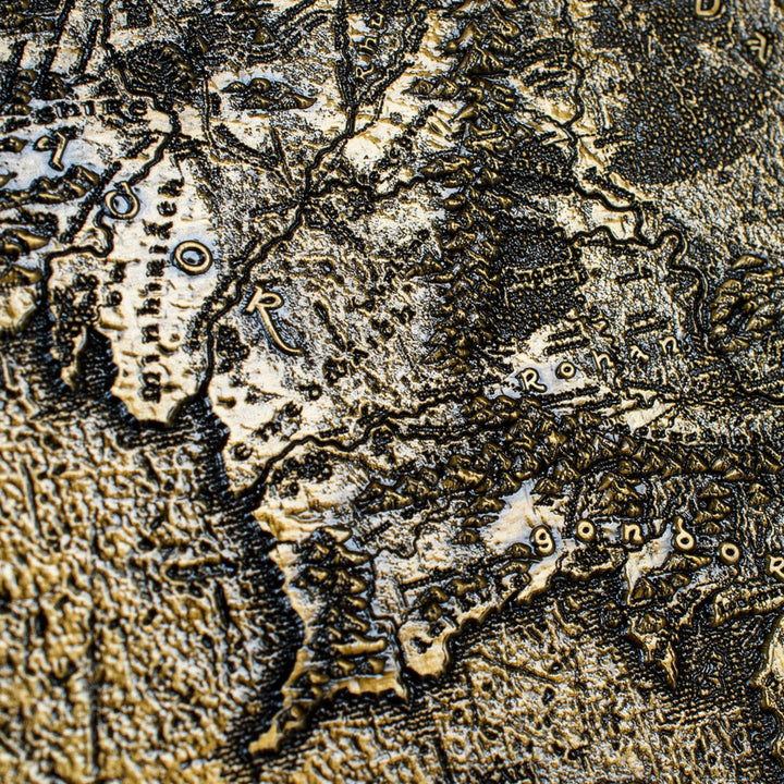 The Lord of the Rings: Middle Earth Map