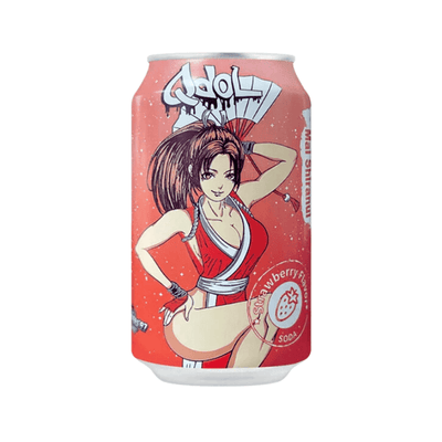 Official The King of Fighters Strawberry Flavour Soda 330ml