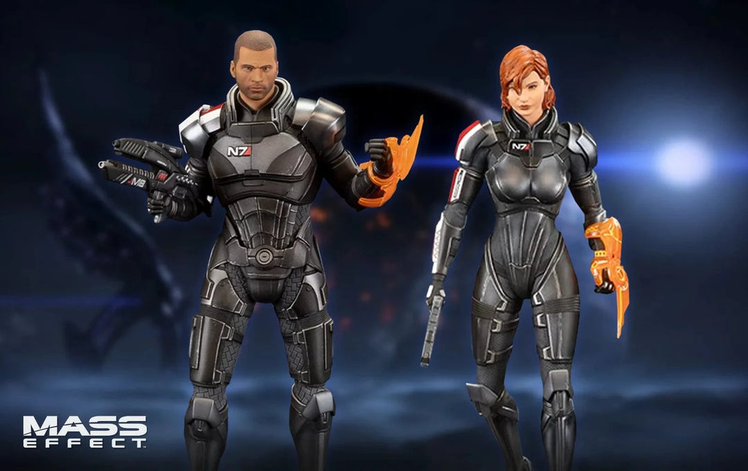 Mass Effect Statues