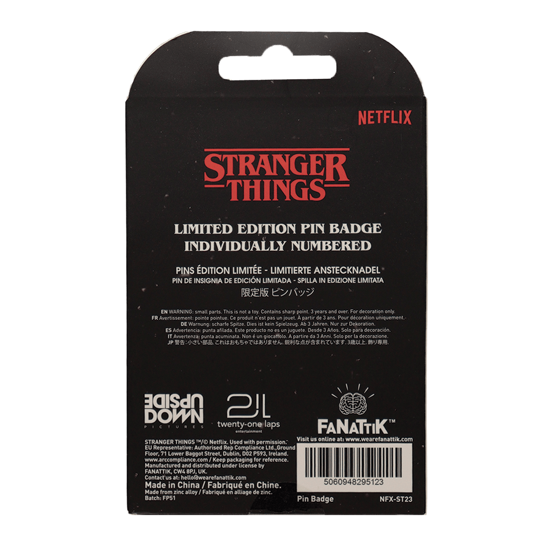 Stranger Things Castle Byers Pin Badge