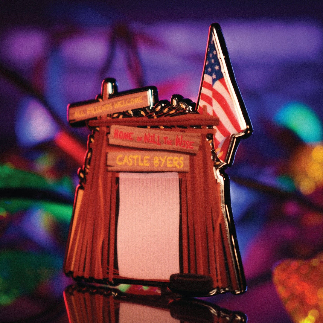 Stranger Things Castle Byers Pin Badge