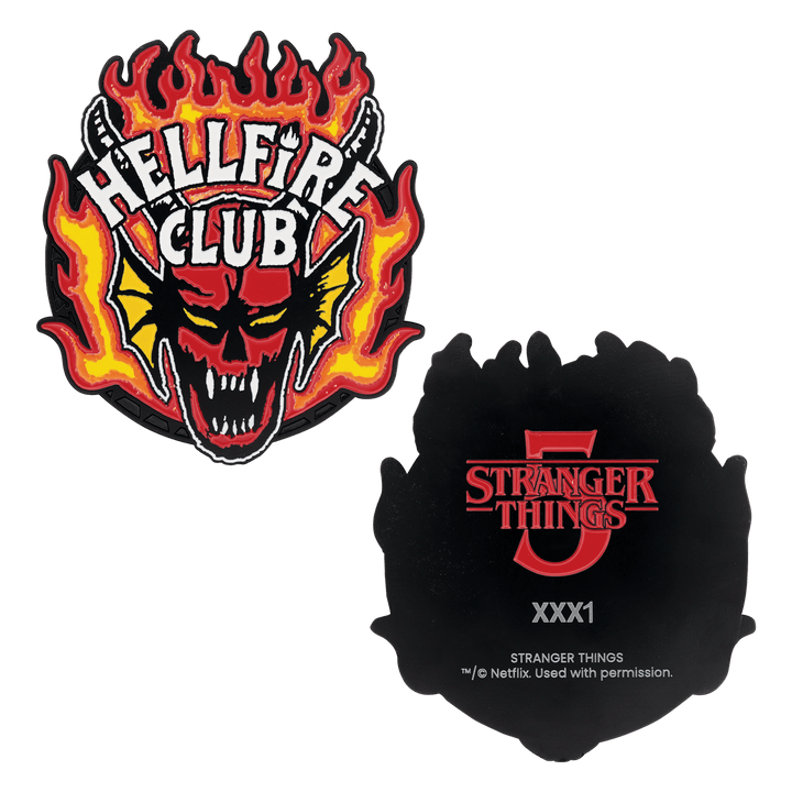 Stranger Things Hellfire Club Medallion