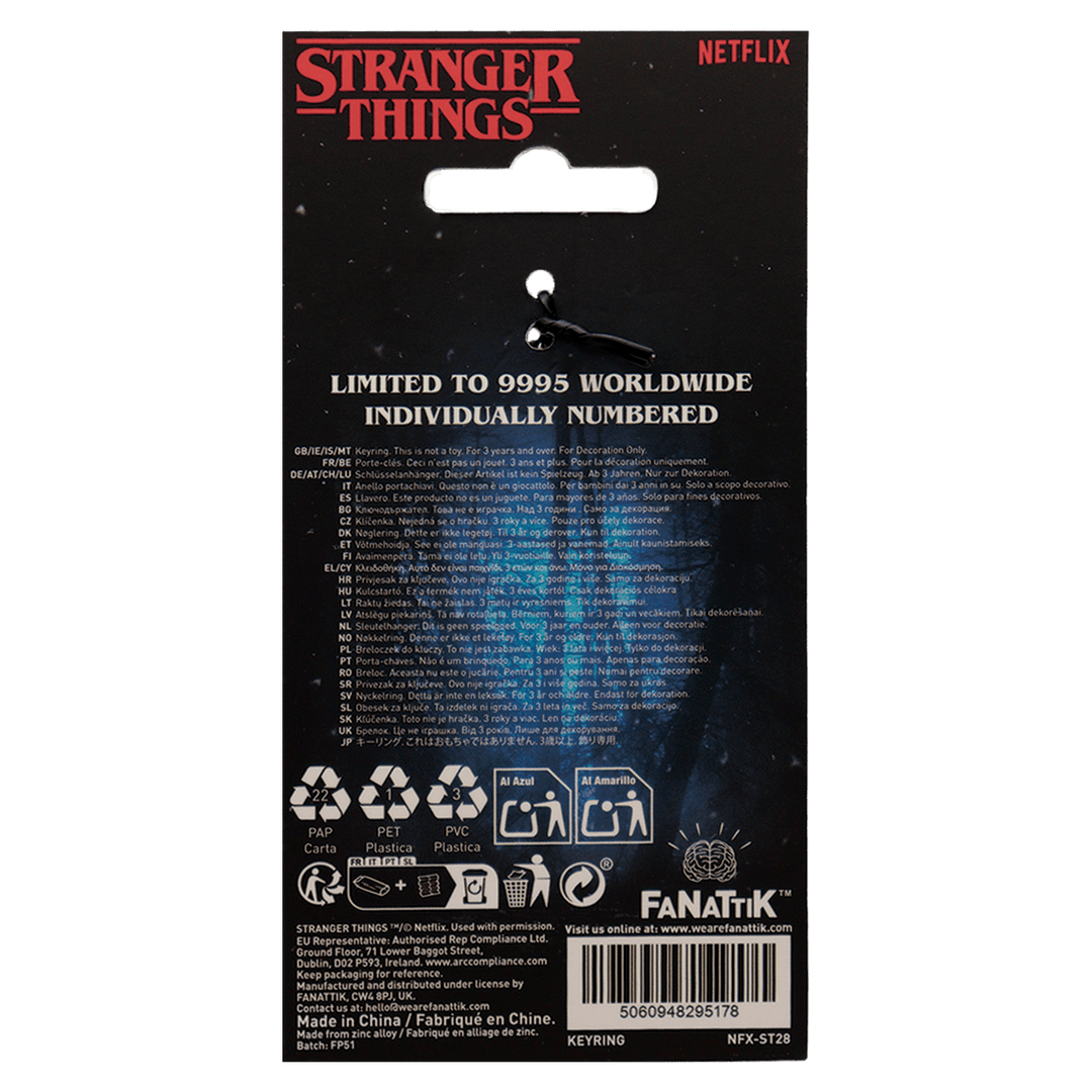 Stranger Things The Squawk WSQK Keyring