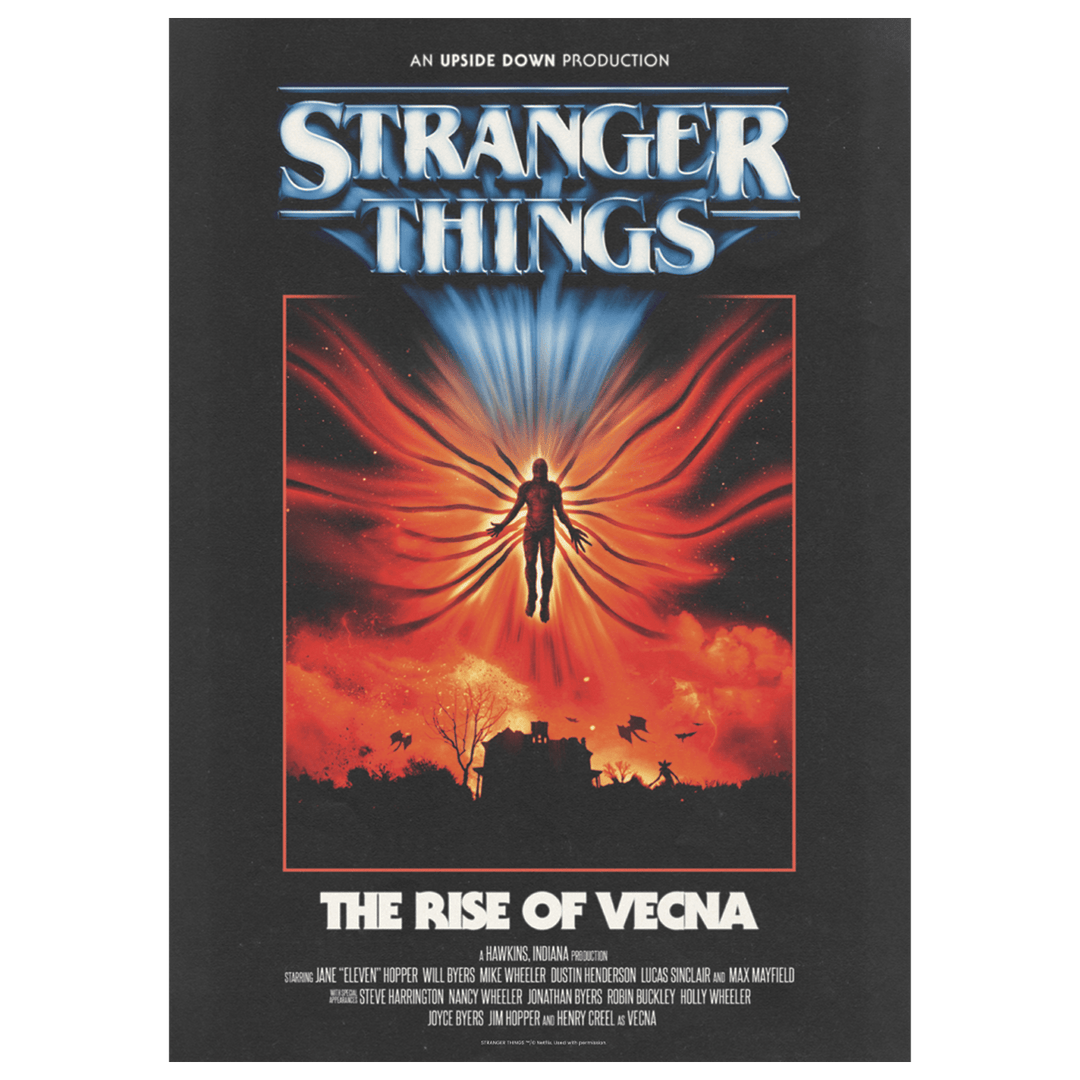 Stranger Things The Rise of Vecna Art Print