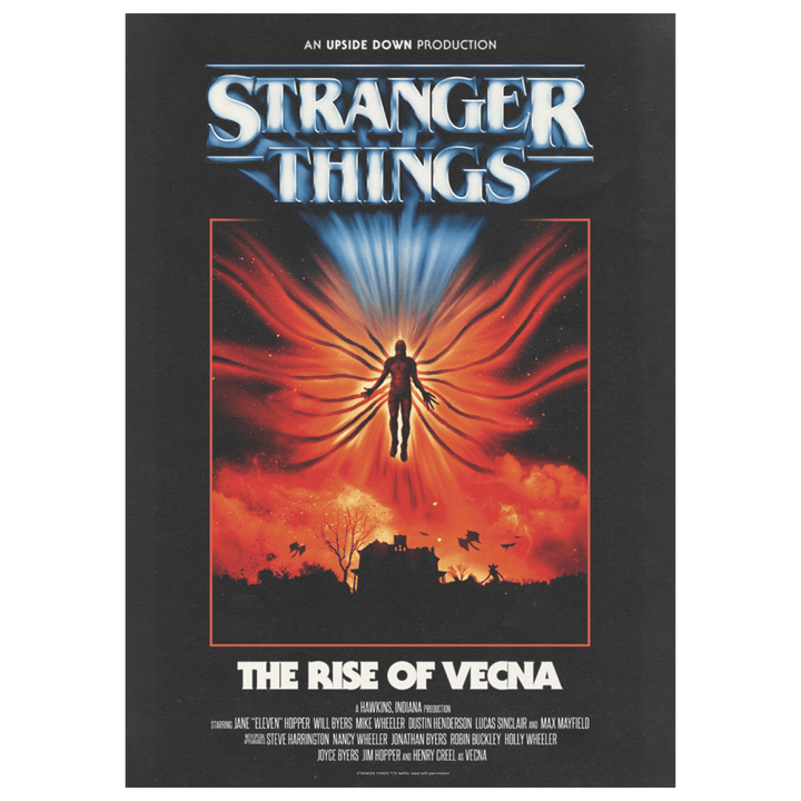 Stranger Things The Rise of Vecna Art Print