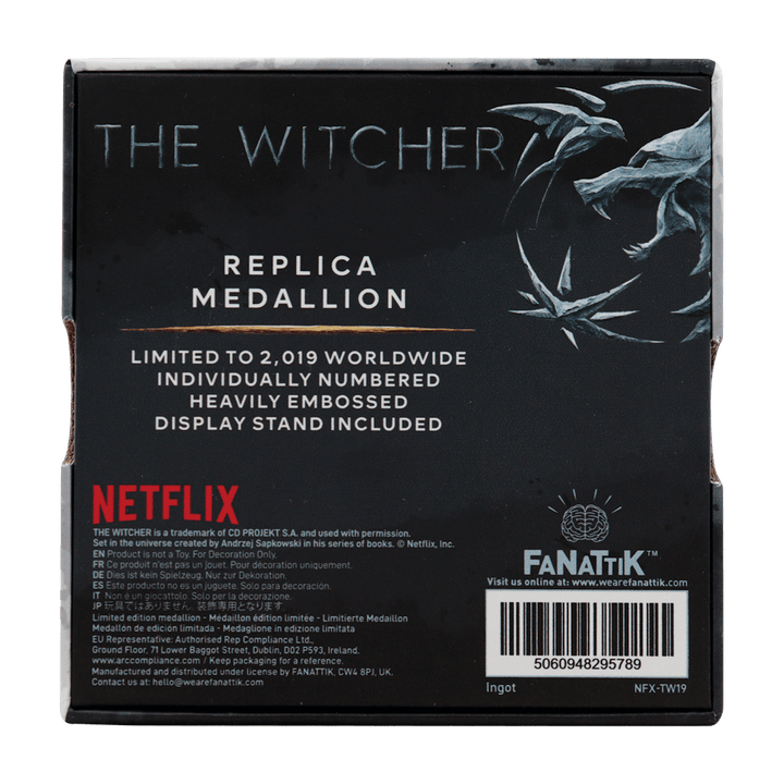 The Witcher : Replica Geralt's Medallion
