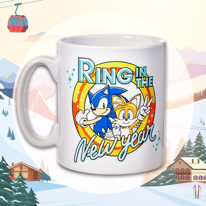 Sonic the Hedgehog New Year Mug