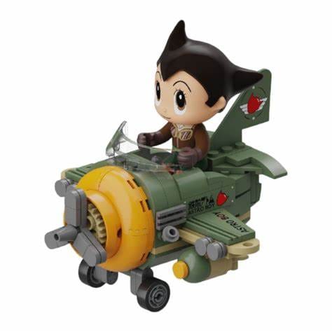 Astro Boy Construction Set Airplane 13 cm