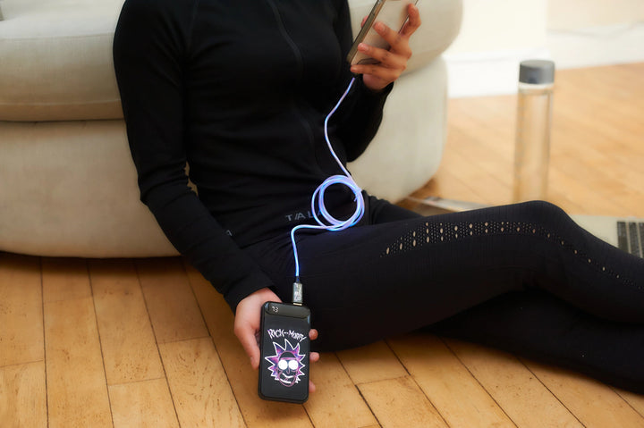 Rick and Morty Light-Up Power Bank 10,000mAh