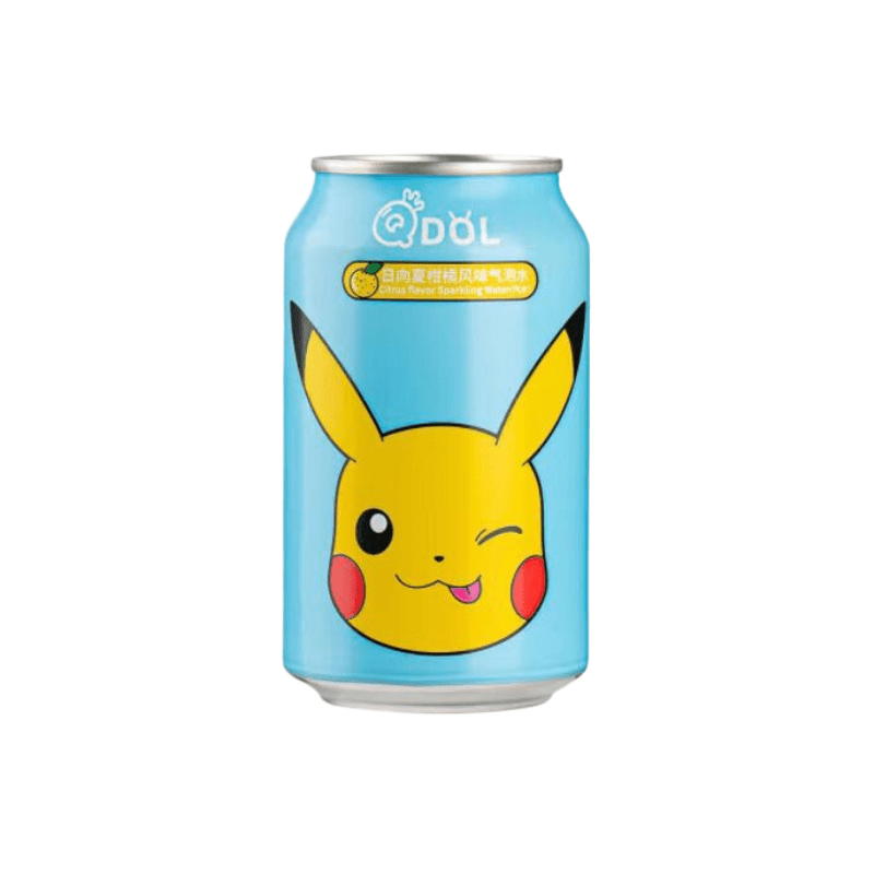 Official Pokémon Pikachu Tangerine Flavour Soda 330ml