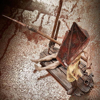 Silent Hill 2 Red Pyramid Thing Statue