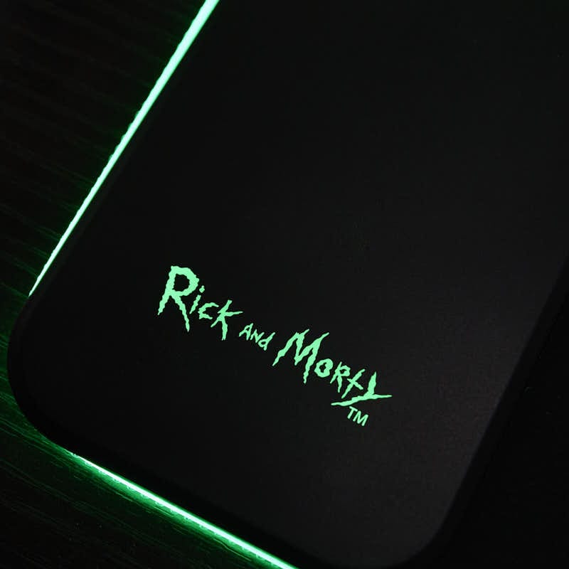 Rick and Morty - Oversize Gaming Mat & Mobile Charger