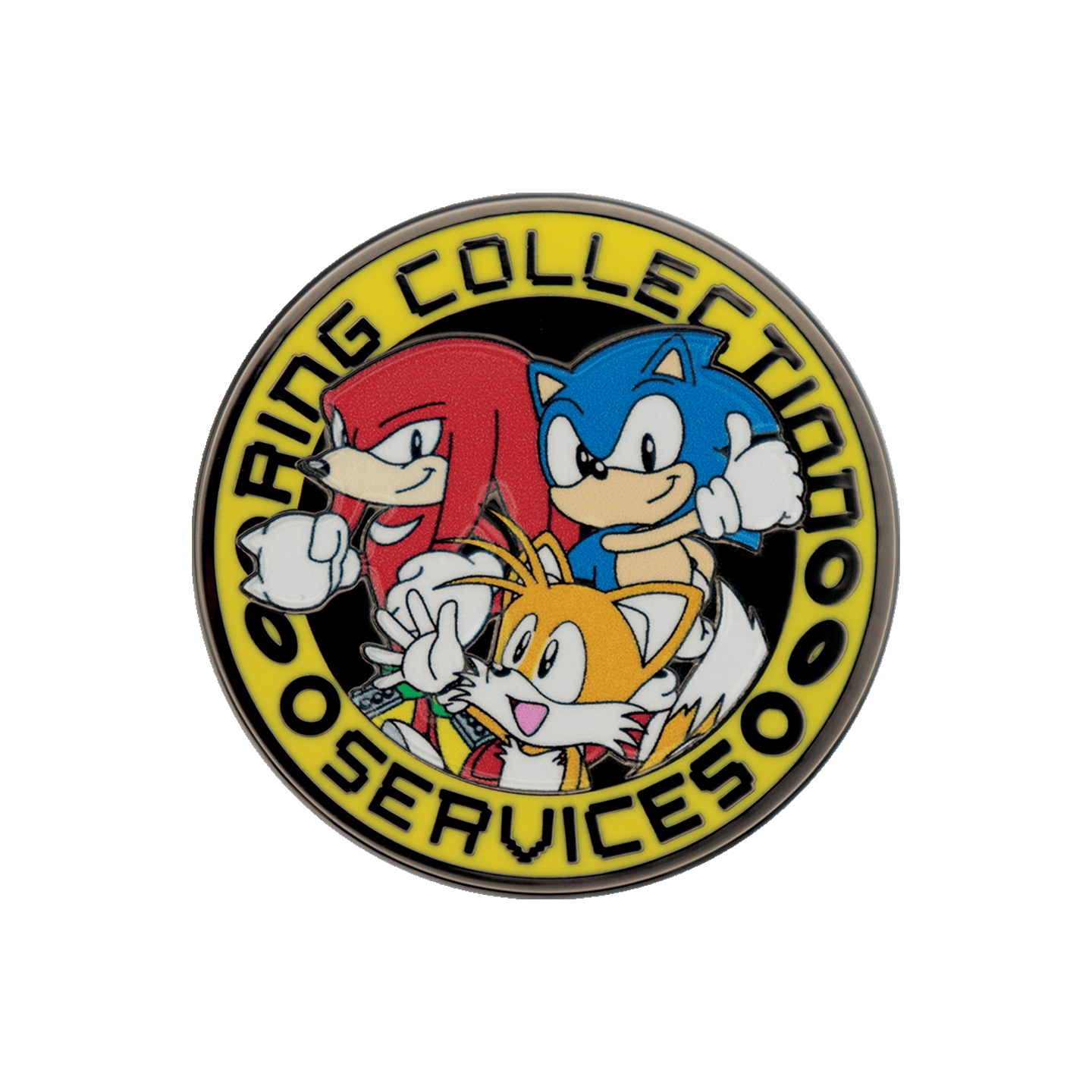 Sonic The Hedgehog: Sonic, Tails, and Knuckles Pin Badge