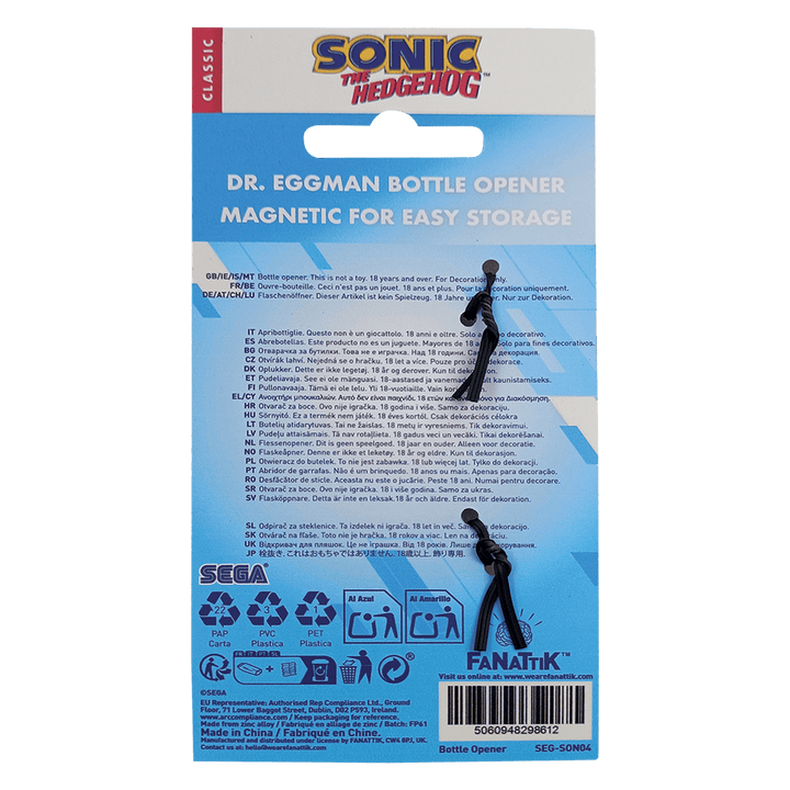 Sonic The Hedgehog: Dr. Eggman Bottle Opener