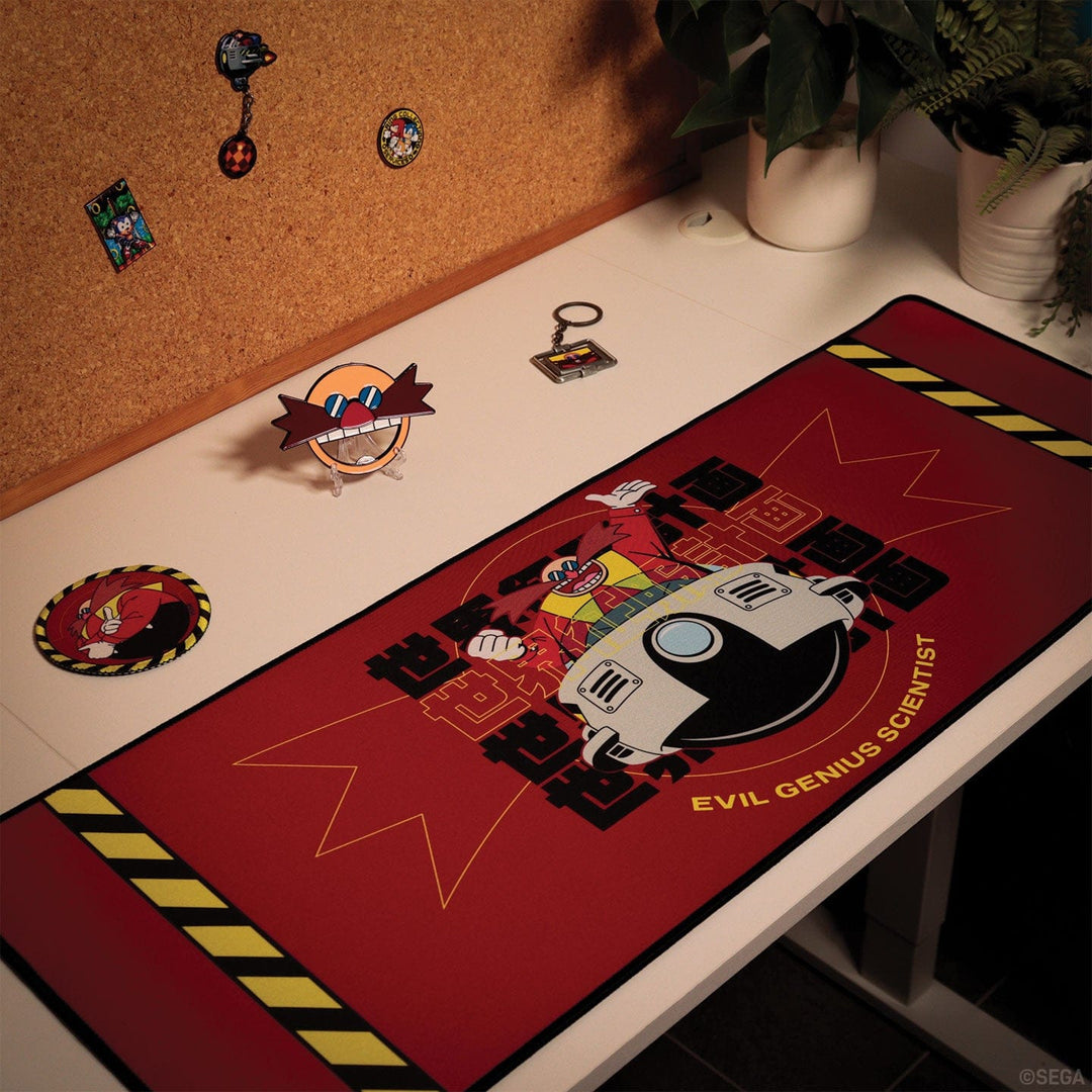 Sonic The Hedgehog: Dr. Eggman Deskpad &amp; Coaster Set