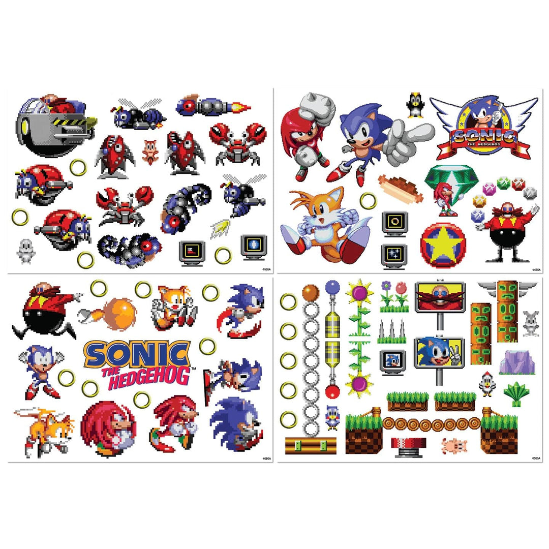 Sonic The Hedgehog: Retro Tech Decals
