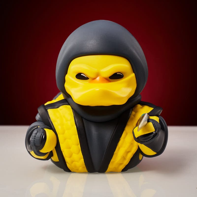 Scorpion: Mortal Kombat TUBBZ Cosplaying Rubber Duck Collectible