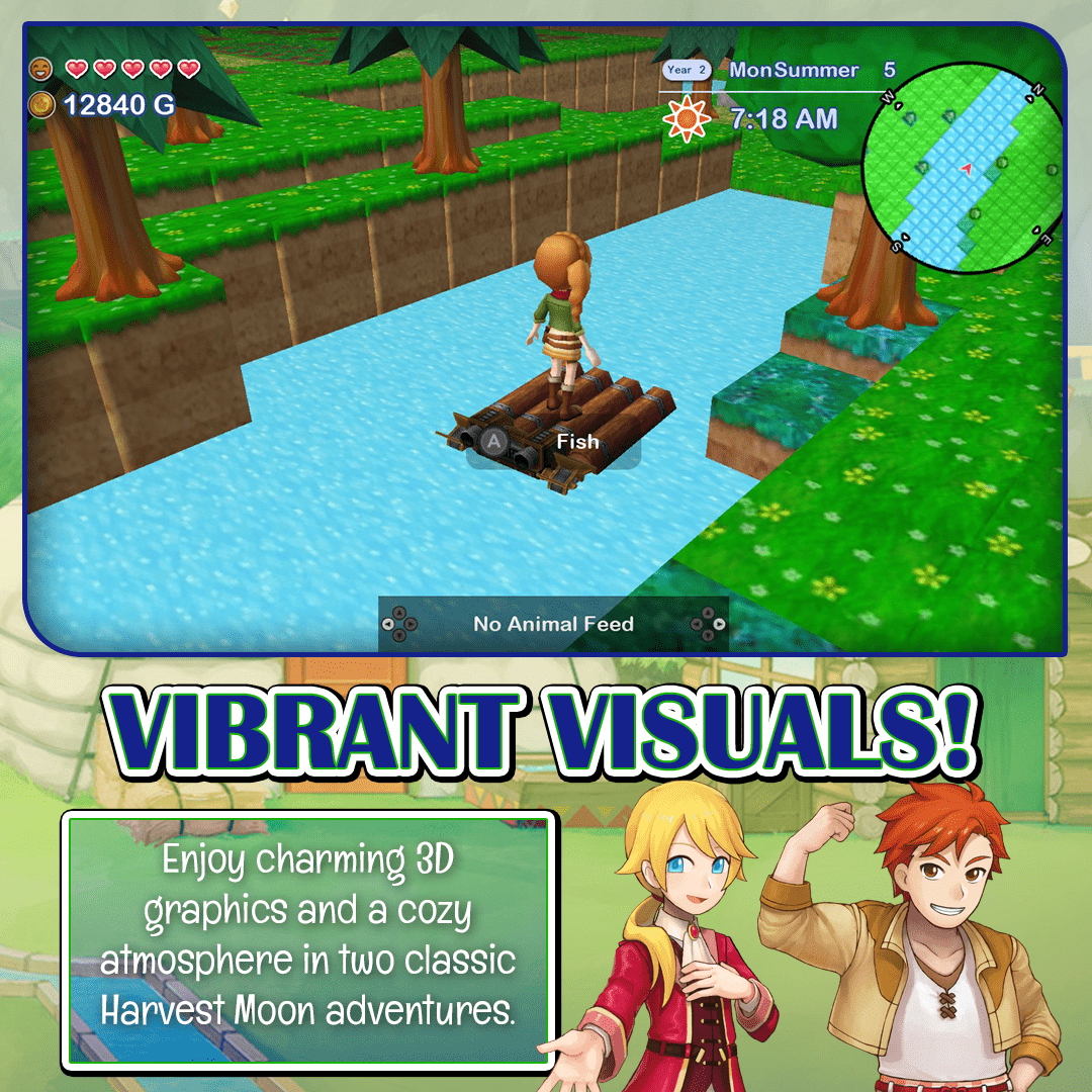 Harvest Moon: The lost Valley & Skytree Village (Standard Edition)