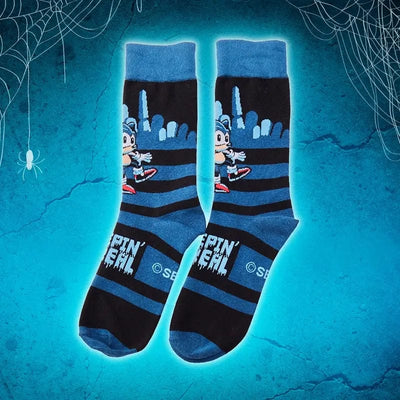 Official SEGA Halloween Creepin' It Real Socks (One Size)
