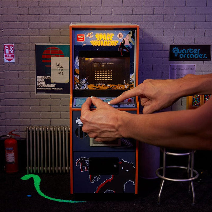 Space Invaders Quarter Size Arcade Cabinet
