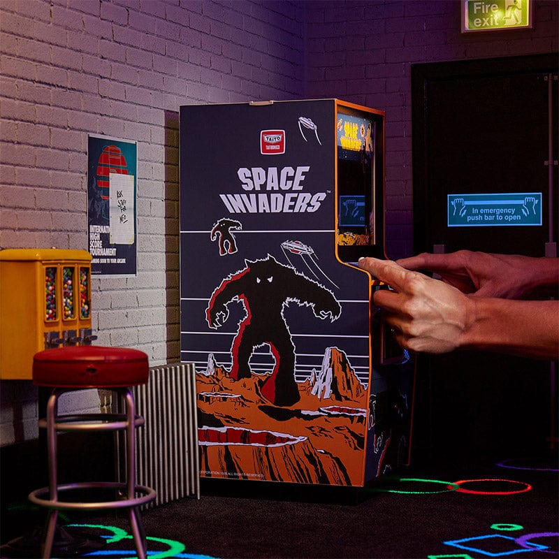 Space Invaders Quarter Size Arcade Cabinet – Just Geek