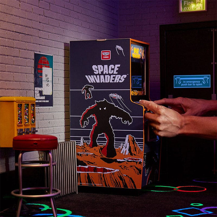 Space Invaders Quarter Size Arcade Cabinet