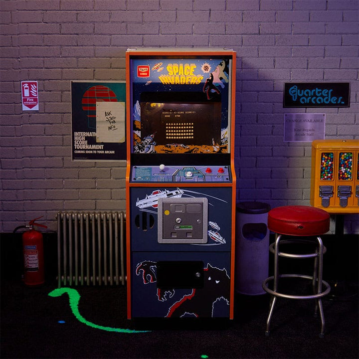 Space Invaders Quarter Size Arcade Cabinet