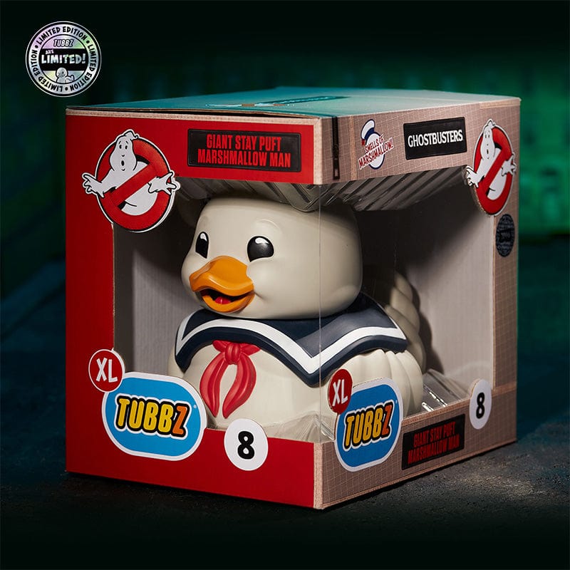 Ghostbusters Giant Stay Puft TUBBZ Cosplaying Duck Collectible – Marshmallow Scented