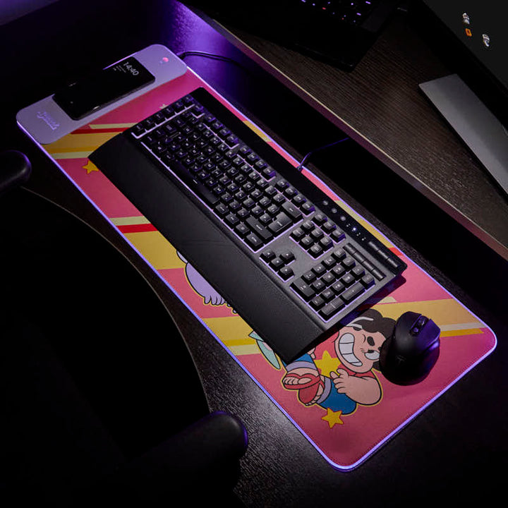 Steven Universe - Oversize Gaming Mat & Mobile Charger