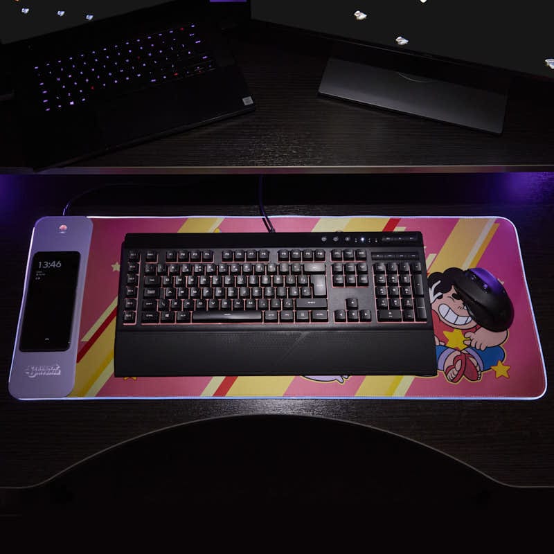 Steven Universe - Oversize Gaming Mat & Mobile Charger