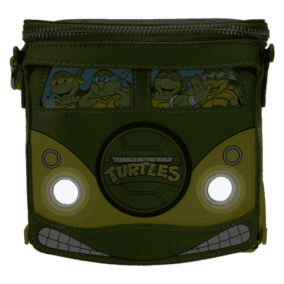 Loungefly TMNT 40th Anniversary Party Wagon Figural Crossbody Bag
