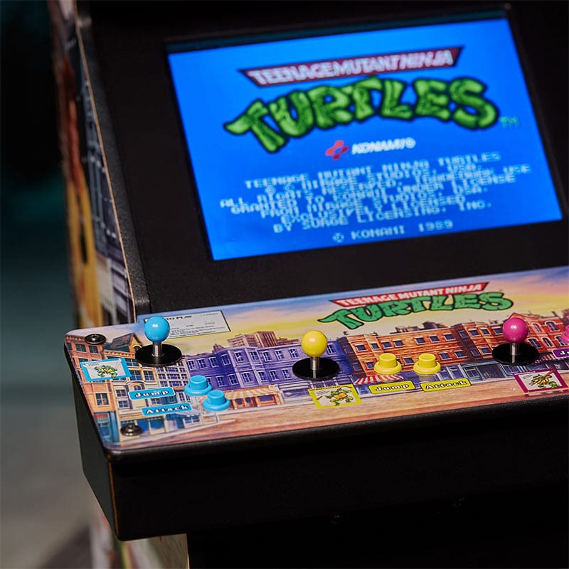 Official Teenage Mutant Ninja Turtles Quarter Size Arcade Cabinet (Exclusive Signed Collector&