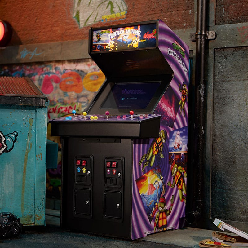 Official TMNT – Turtles in Time Quarter Size Arcade Cabinet (Exclusive Signed Collector&