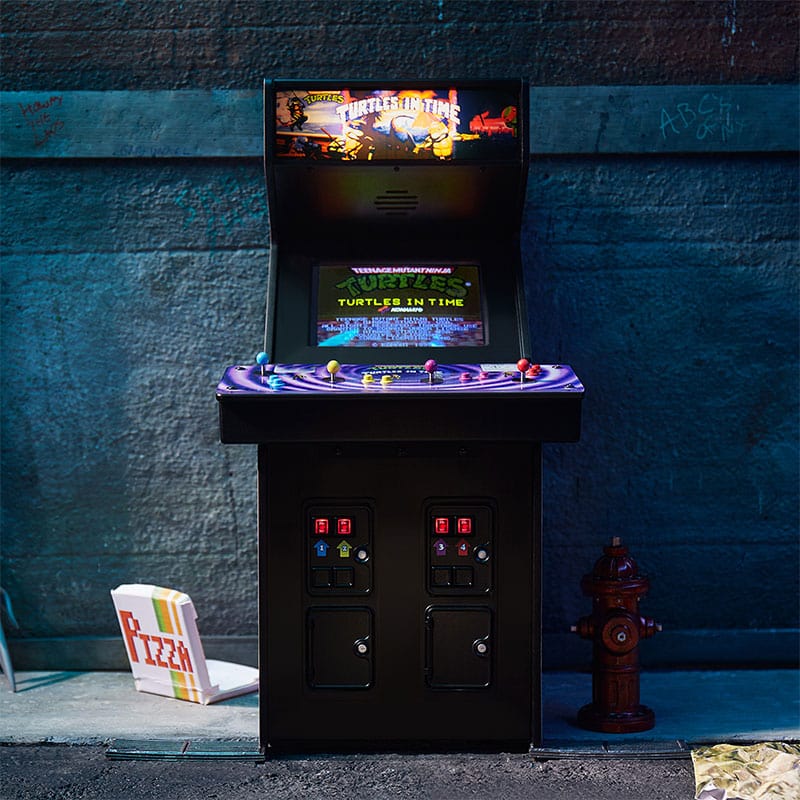 Official TMNT – Turtles in Time Quarter Size Arcade Cabinet (Exclusive Signed Collector&