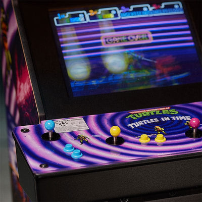 Official TMNT – Turtles in Time Quarter Size Arcade Cabinet (Exclusive Signed Collector's Edition)