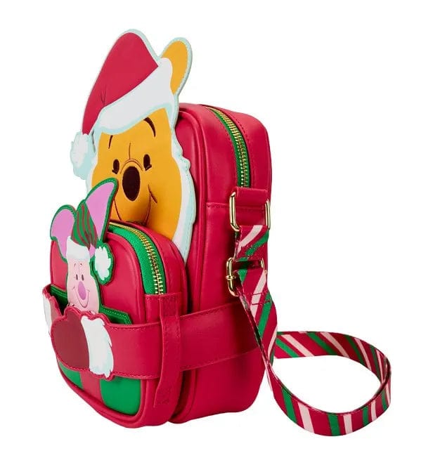 Loungefly Disney Winnie The Pooh Santa Pooh Crossbuddies Bag Loungefly Just Geek