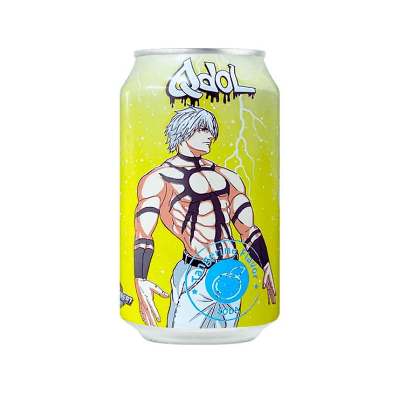 Official The King of Fighters Tangerine Flavour Soda 330ml