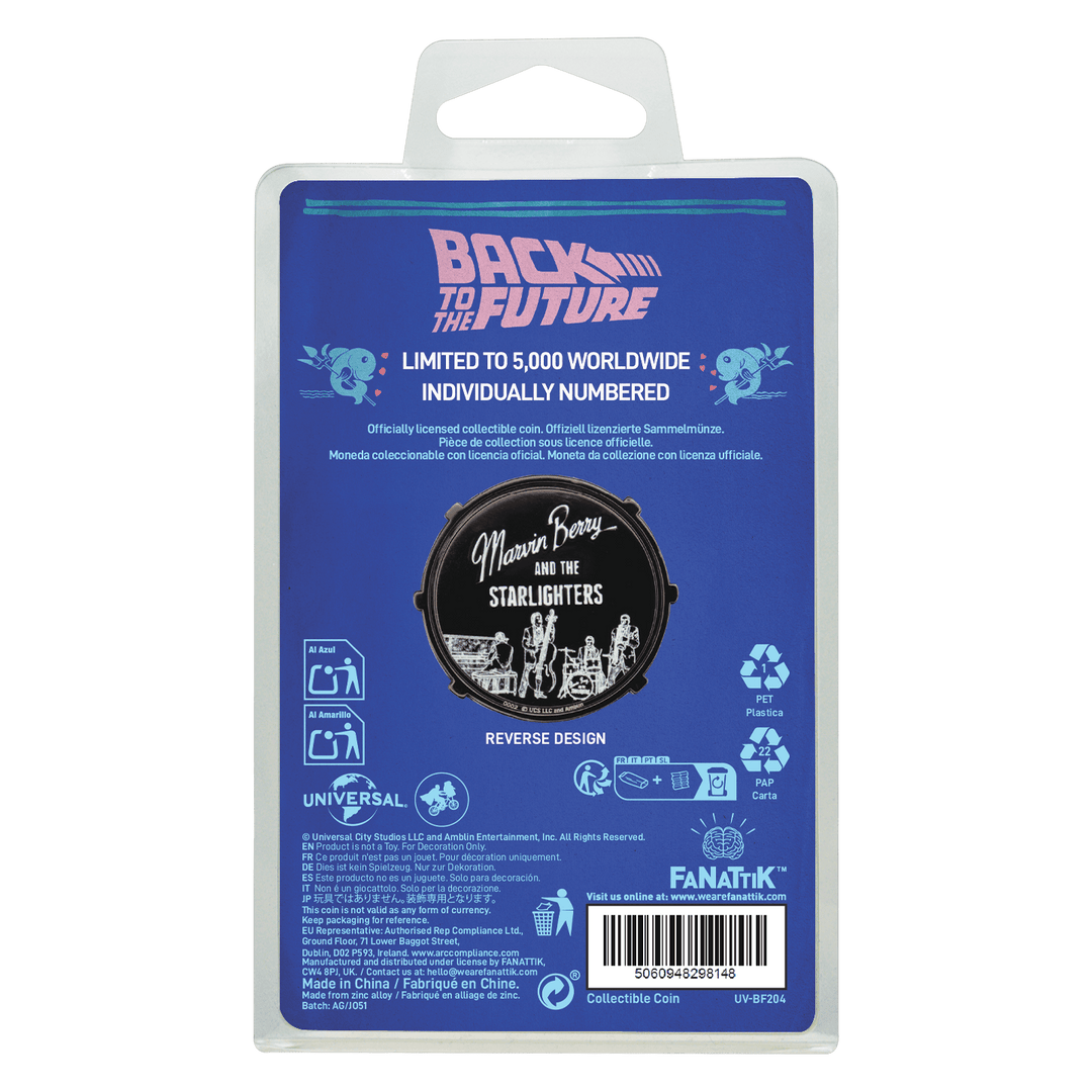 Back to the Future Marvin Berry & The Starlighters Coin
