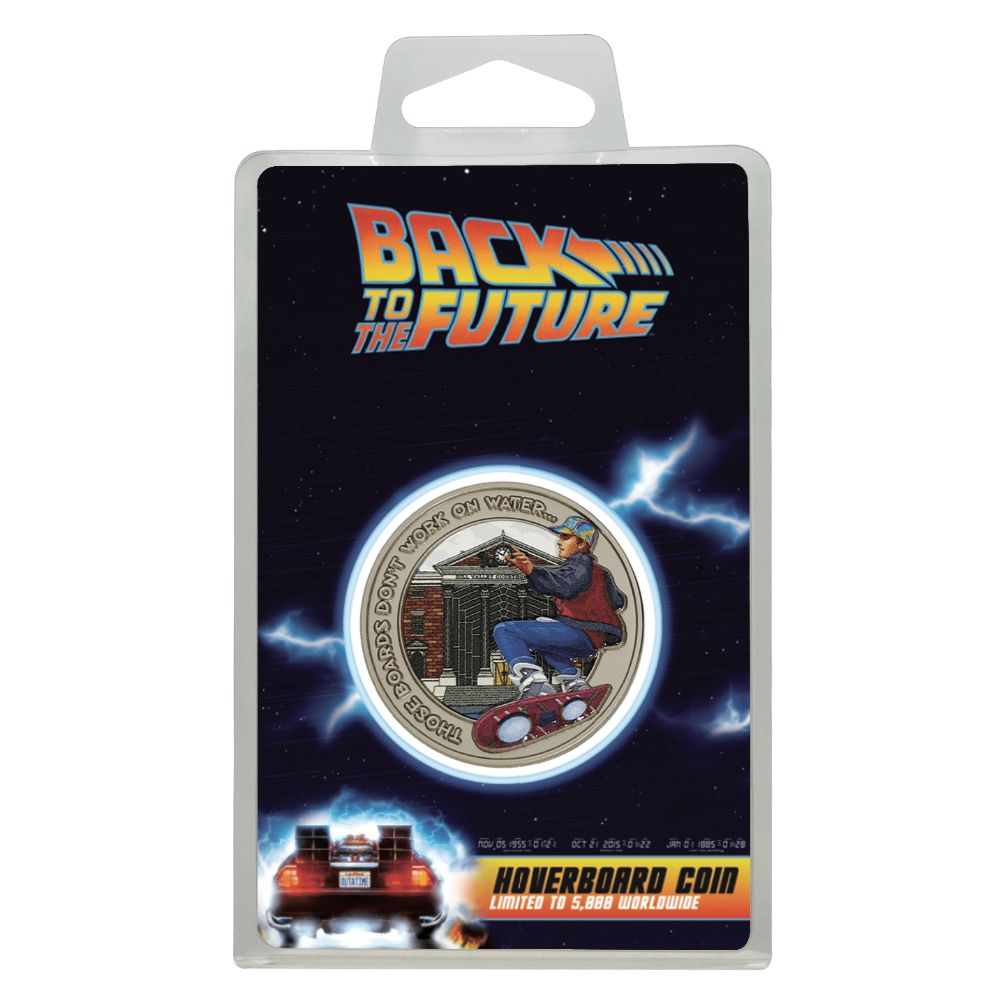 Back to the Future Hoverboard Coin
