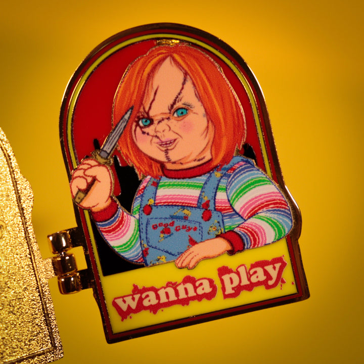 Chucky Limited Edition Hinged Pin Badge