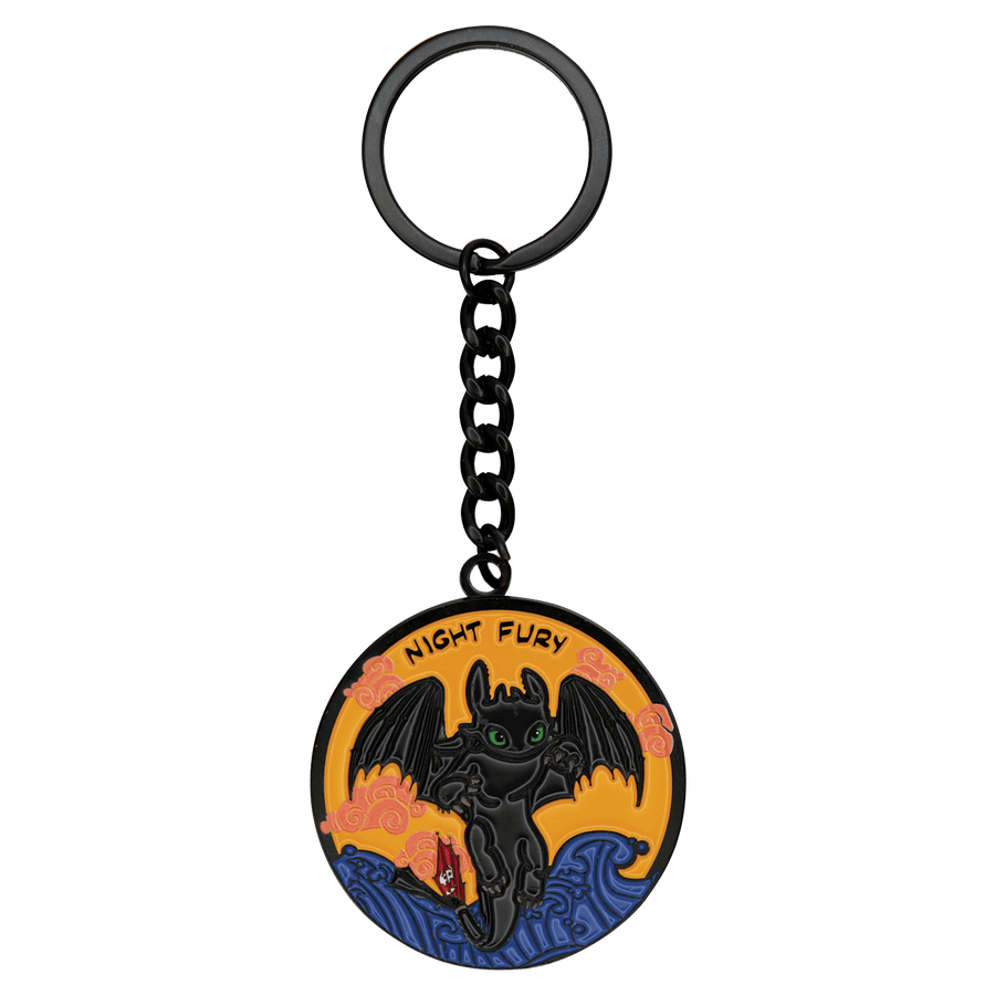 How to Train Your Dragon Night Fury Keyring