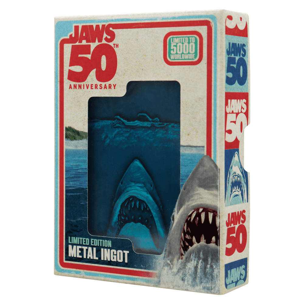 Jaws 50th Anniversary Poster Ingot