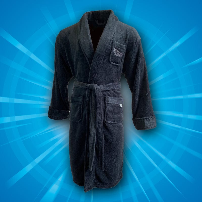 Official Sonic the Hedgehog Black Adult Robe / Dressing Gown | Just Geek