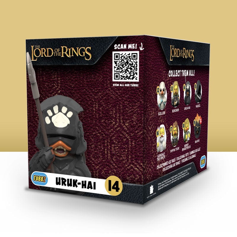 Official Lord of the Rings Uruk-Hai Pikeman TUBBZ (Boxed Edition)