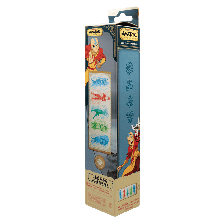 Avatar: The Last Airbender – Elements Desk Pad &amp; Coaster Set